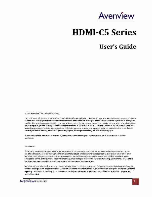 Avenview Stereo System HDMI-C5-S-page_pdf